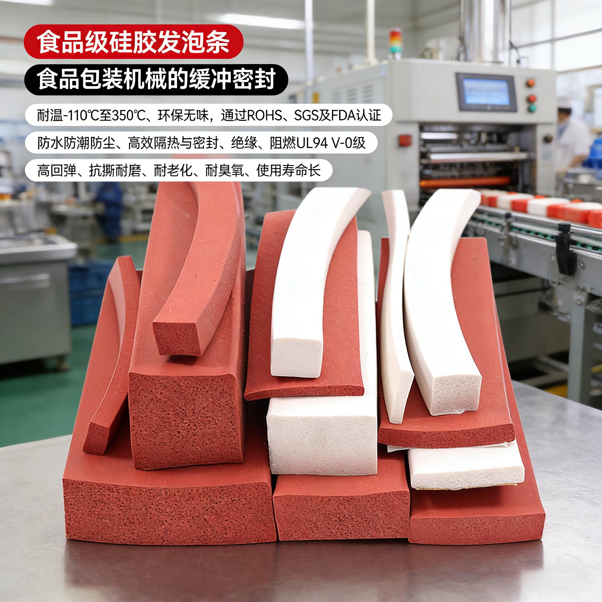 食品級硅膠發泡條